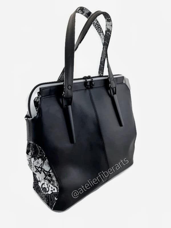 Long Strap Anchors - Matte Black - 4 per pack at Atelier Fiber Arts