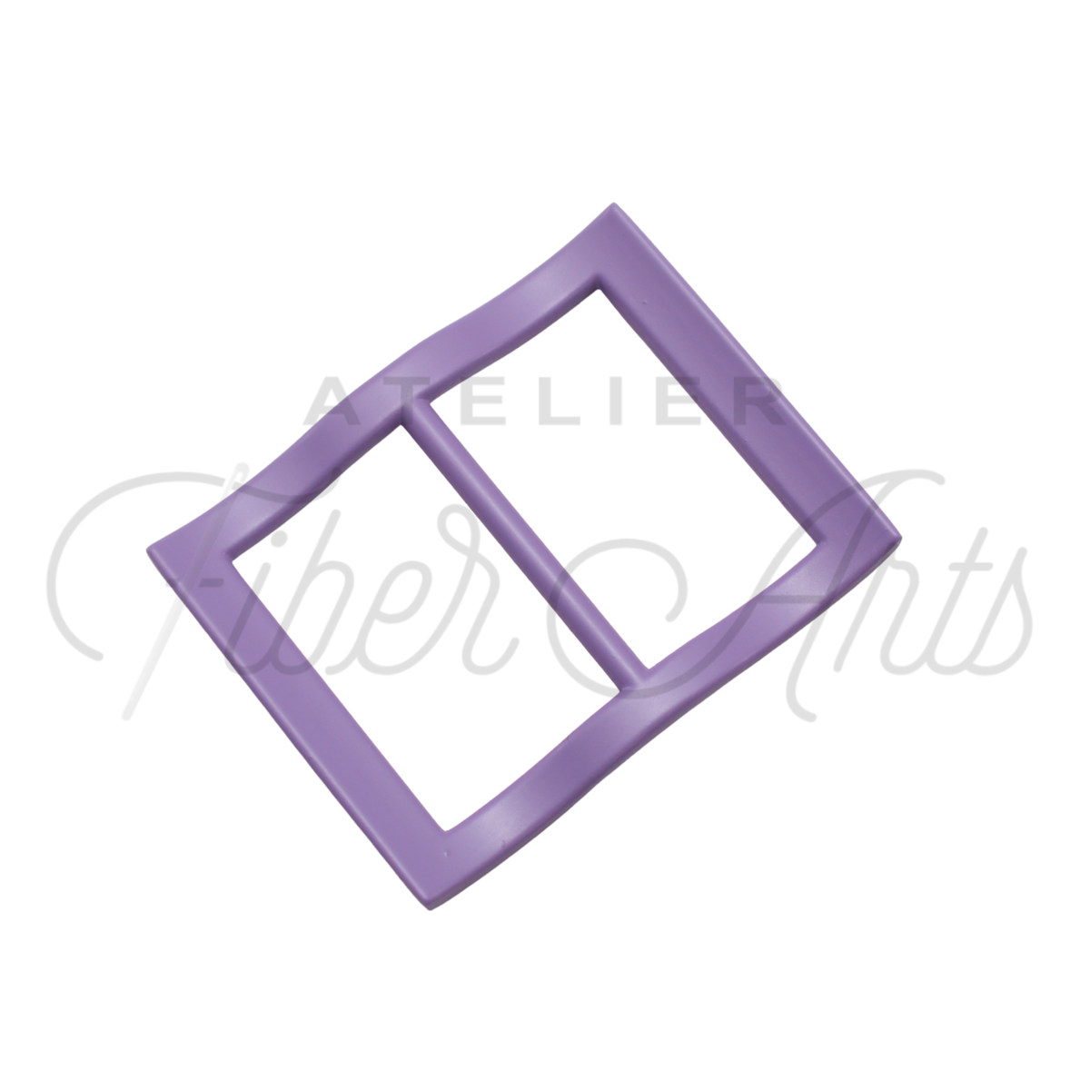 Wide-Mouth Slider - 25mm (1in) - Amethyst - 1 piece at Atelier Fiber Arts