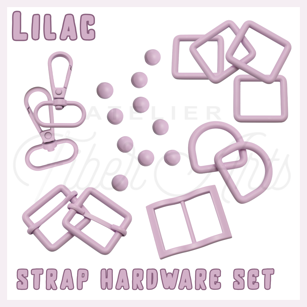 LILAC BAG HARDWARE SET at Atelier Fiber Arts