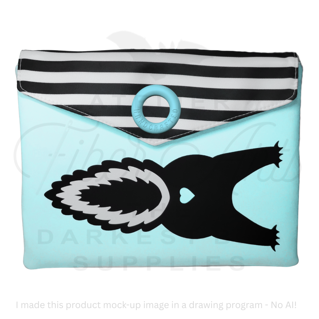 Lifesaver Handcrafted Magnetic Snap in Turquoise - 1 set at Atelier Fiber Arts