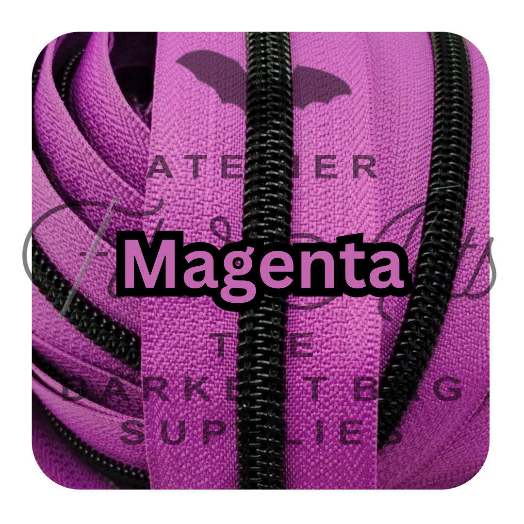 Magenta with Black Teeth - WHOLESALE at Atelier Fiber Arts