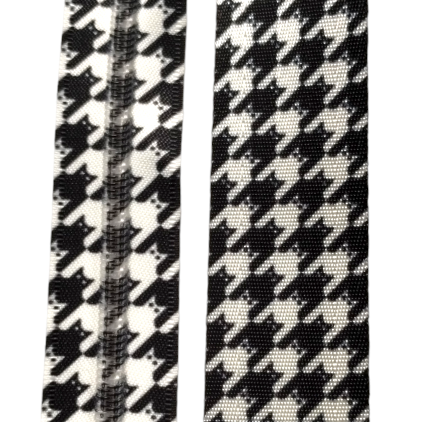 #5 Zipper - Catstooth - DTM Teeth at Atelier Fiber Arts