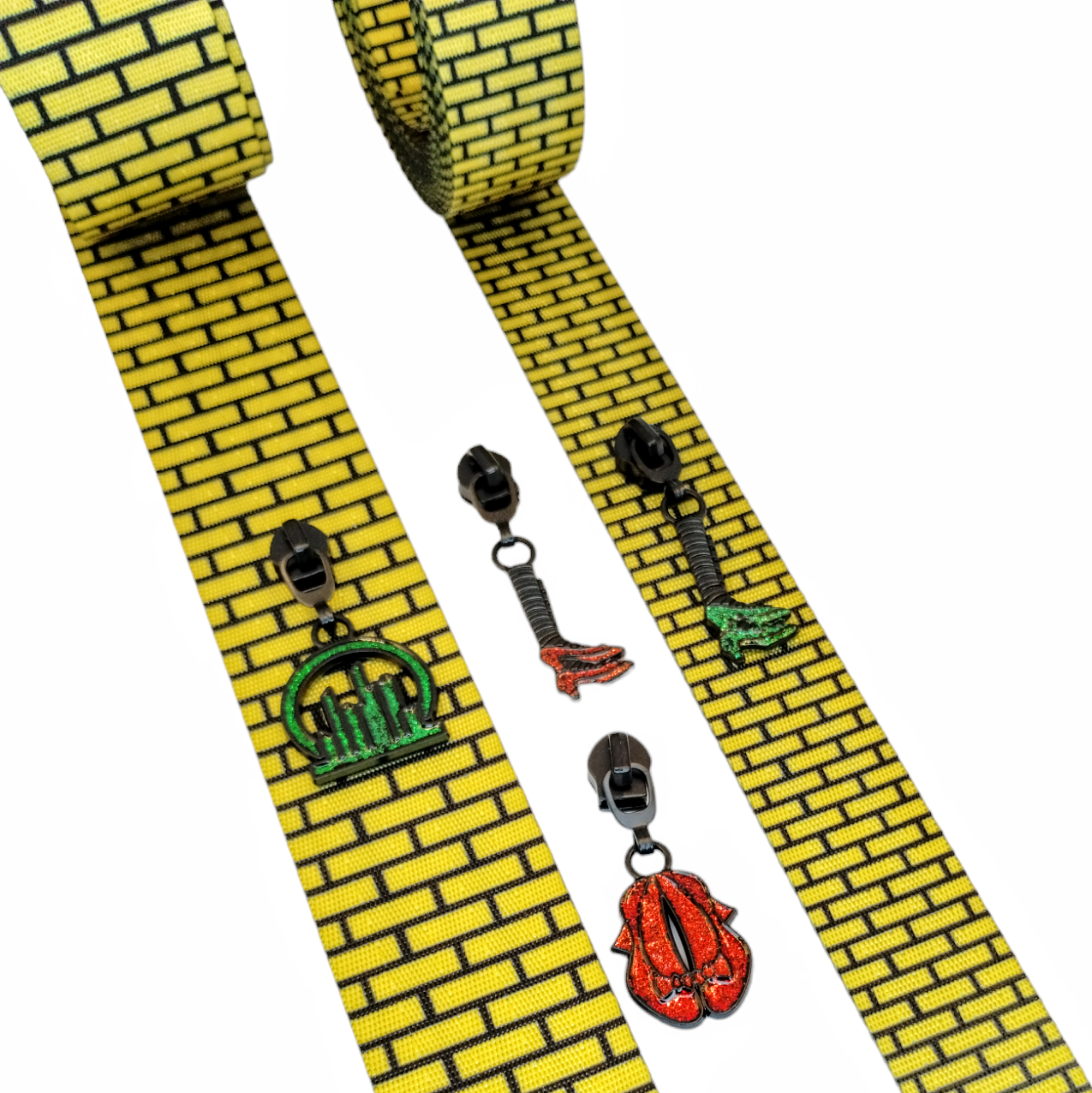 Webbing - Yellow Brick Road - 25mm (1in) sold by the meter at Atelier Fiber Arts