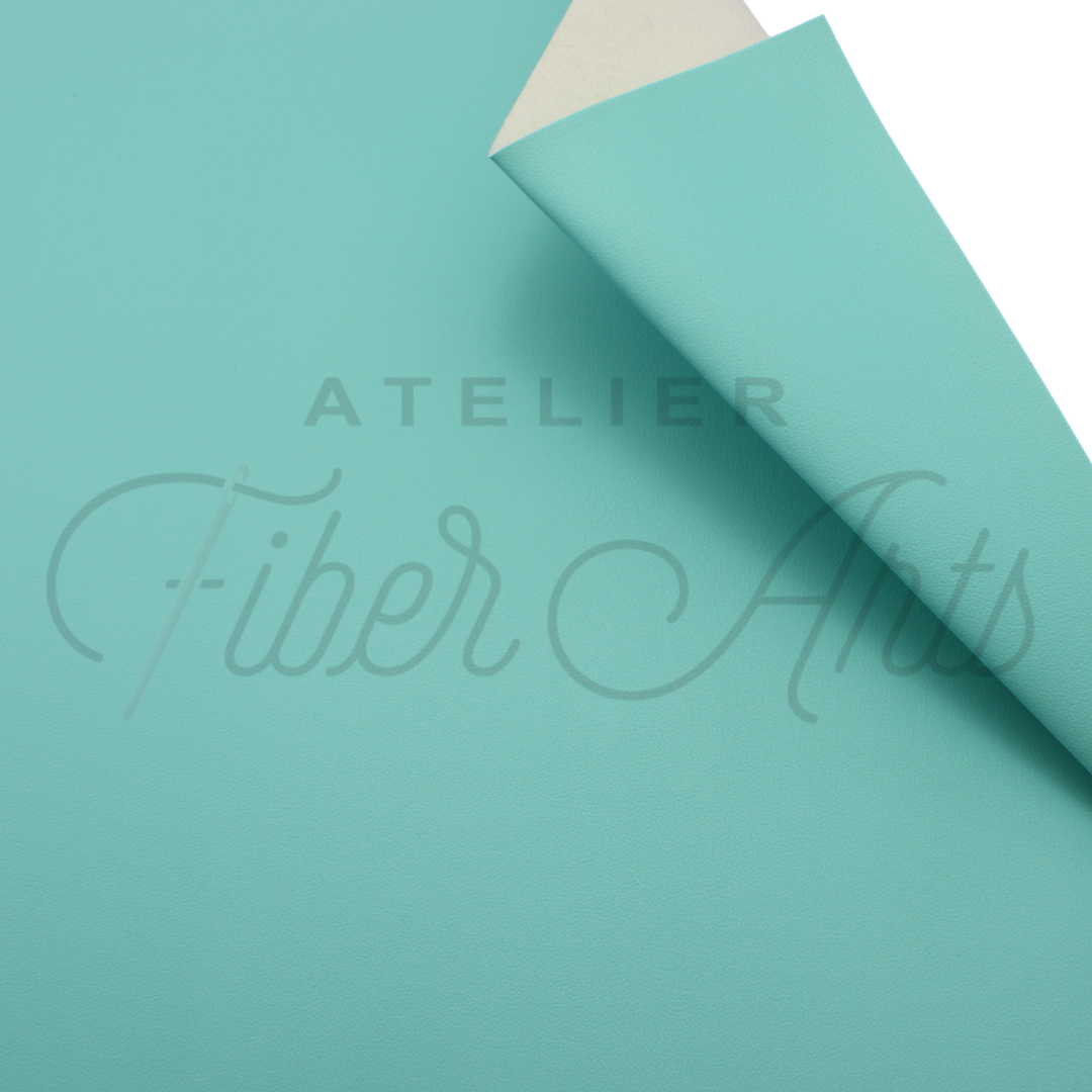 Vinyl - 18" x 52" - Solid Turquoise at Atelier Fiber Arts