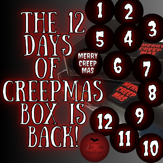 12 Days of Creepmas 2026 at Atelier Fiber Arts