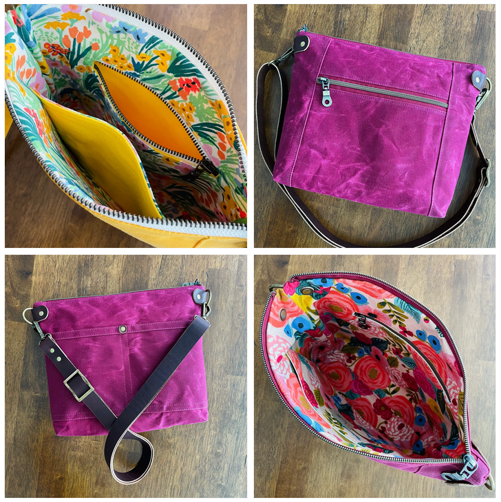 HAMMERSTITCH - THE CAMBRIDGE BAG - PRINTED PATTERN at Atelier Fiber Arts