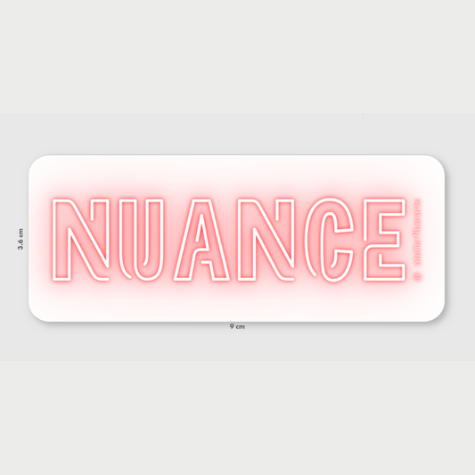 Sticker - NUANCE at Atelier Fiber Arts