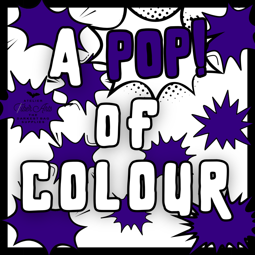 PRESALE - A POP OF COLOUR - DARK PURPLE