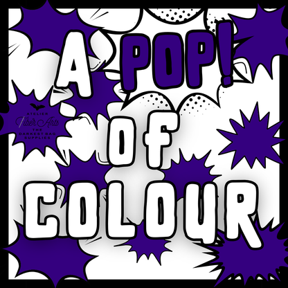 PRESALE - A POP OF COLOUR - DARK PURPLE