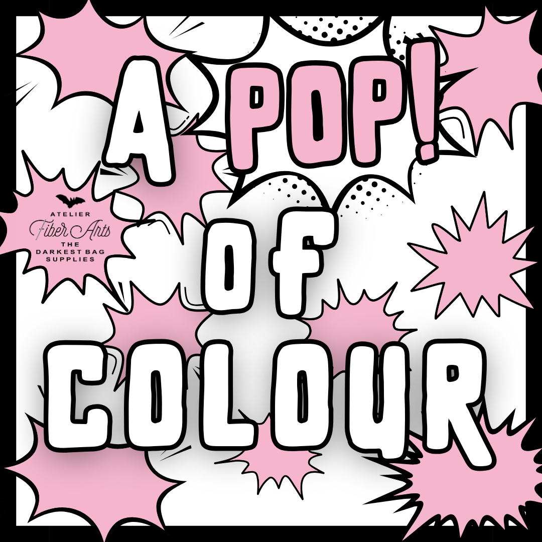 Pre-Sale - A POP OF COLOUR - LIGHT PINK - eta October at Atelier Fiber Arts