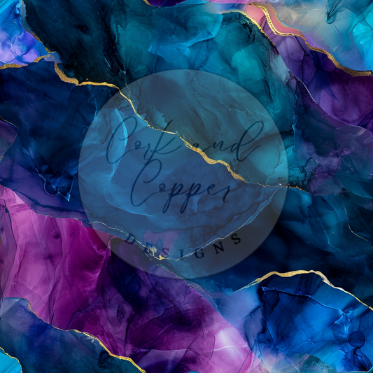 HEX Pouch View A Flat Bottom - Cut and Sew at Cork and Copper Designs