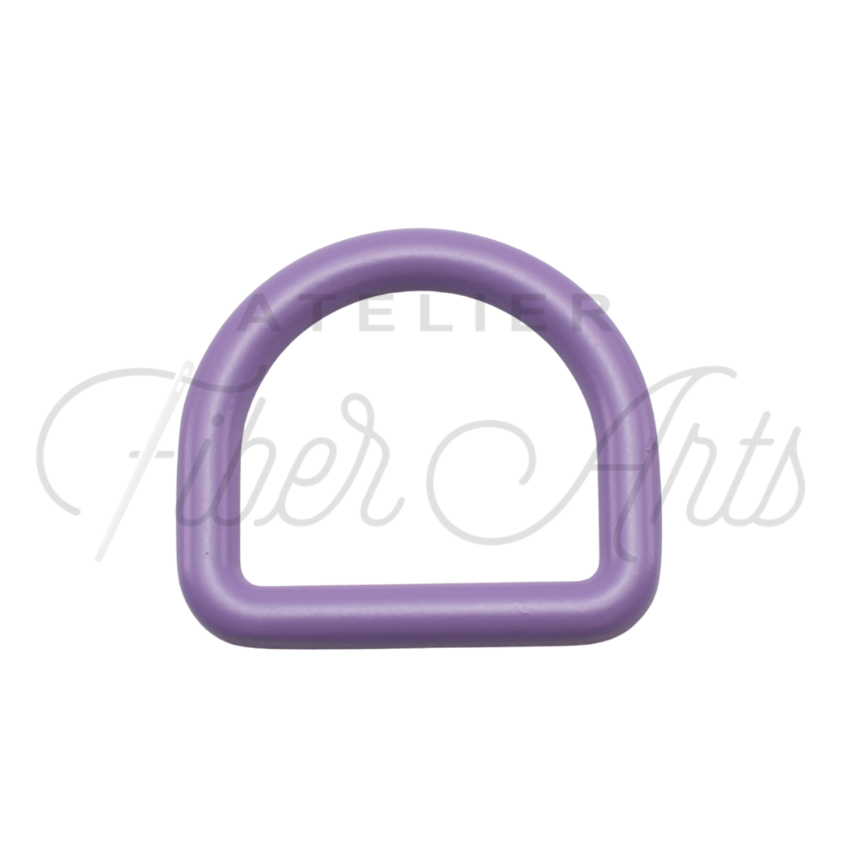 THICC(est) D-rings - 25mm (1inch) - AMETHYST - 2PCS at Atelier Fiber Arts