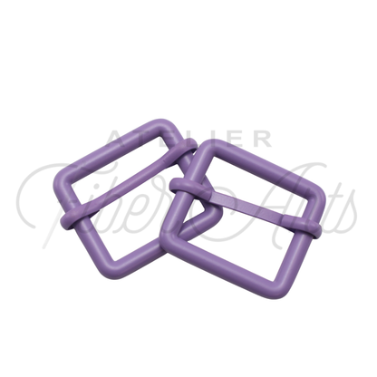 THICC(est) Adjustable Slider - 25mm (1inch) - AMETHYST- 2PCS at Atelier Fiber Arts