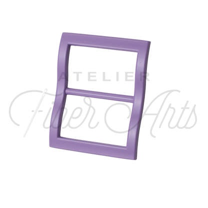 Wide-Mouth Slider - 25mm (1in) - Amethyst - 1 piece at Atelier Fiber Arts