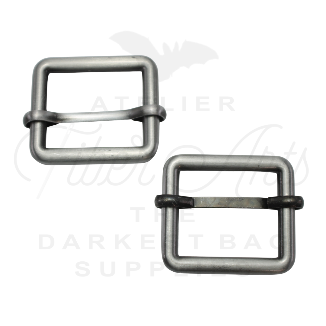 THICC(est) Adjustable Slider - 25mm (1inch) - Antique Steel - 2PCS at Atelier Fiber Arts