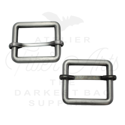 THICC(est) Adjustable Slider - 25mm (1inch) - Antique Steel - 2PCS at Atelier Fiber Arts