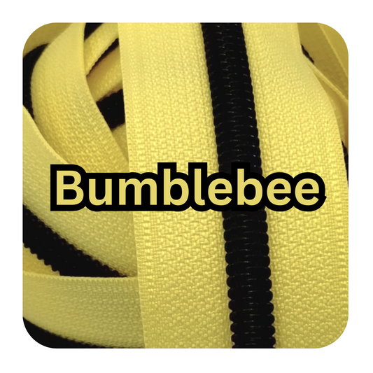 #5 Zipper - Bumblebee - by the meter Atelier Fiber Arts
