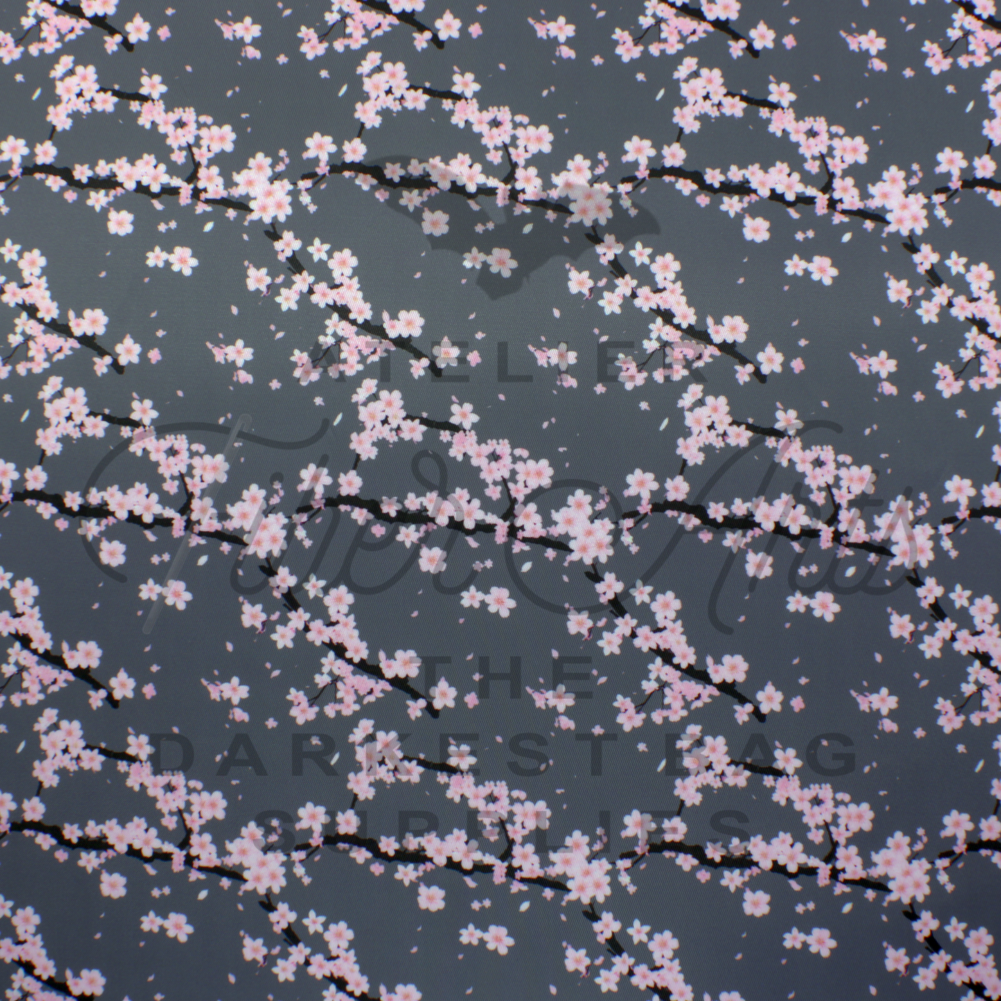 Waterproof Oxford - Cherry Blossoms at Atelier Fiber Arts