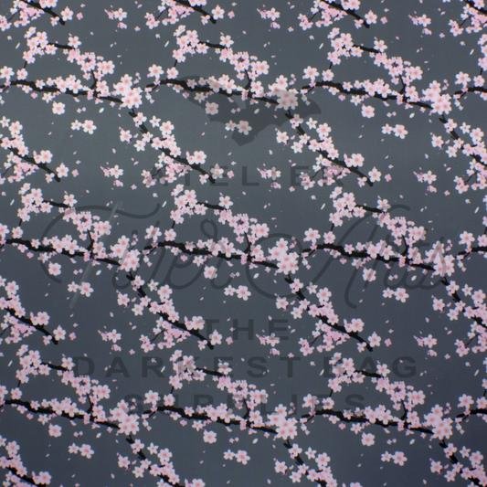 Waterproof Oxford - Cherry Blossoms at Atelier Fiber Arts