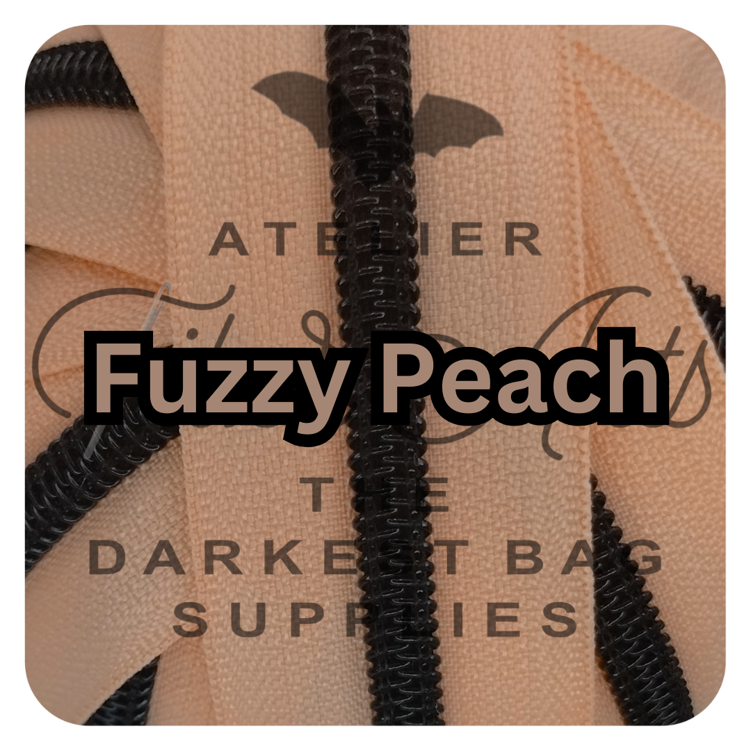 Fuzzy Peach with Black Teeth WHOLESALE at Atelier Fiber Arts