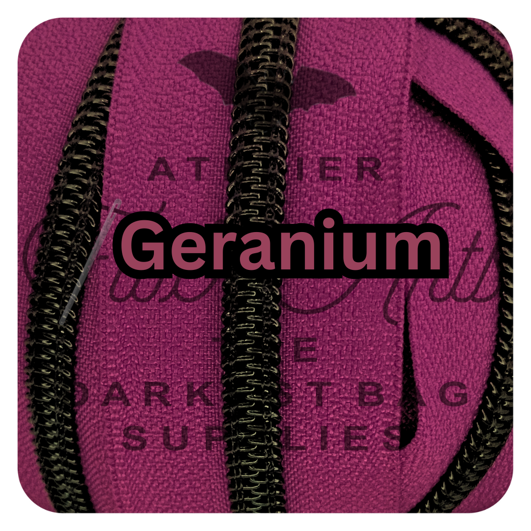 Geranium with Black Teeth WHOLESALE at Atelier Fiber Arts
