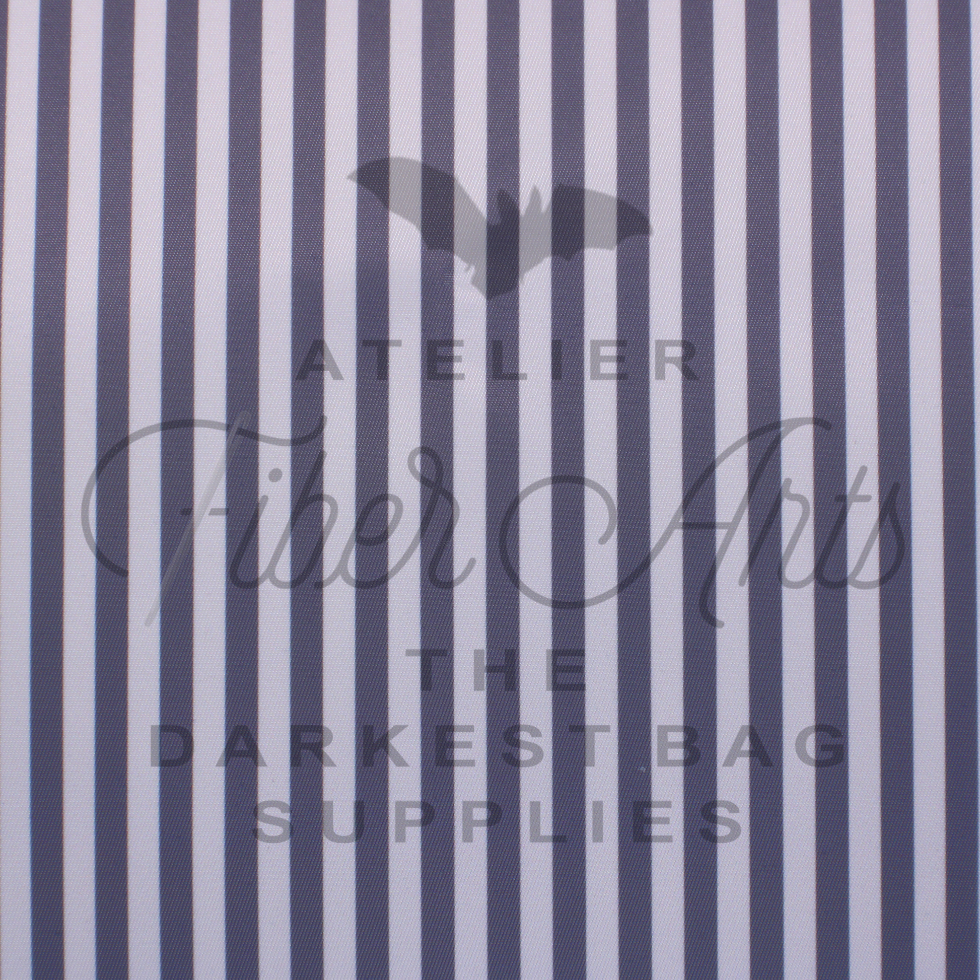 Waterproof Oxford -Light and Dark Grey Stripes at Atelier Fiber Arts