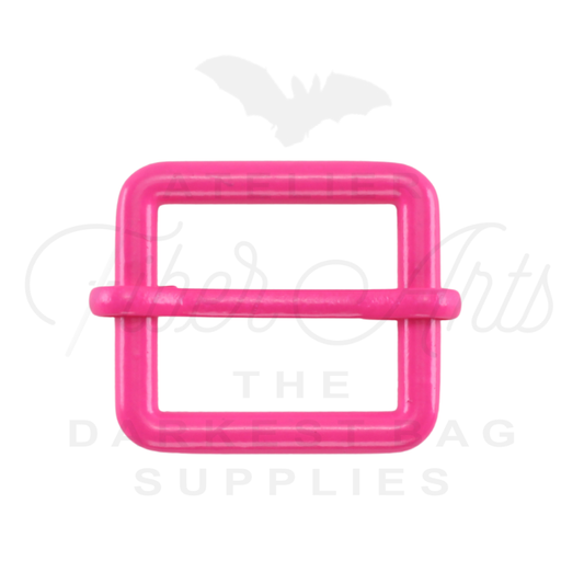 THICC(est) Adjustable Slider - 25mm (1inch) - HOT PINK- 2PCS at Atelier Fiber Arts