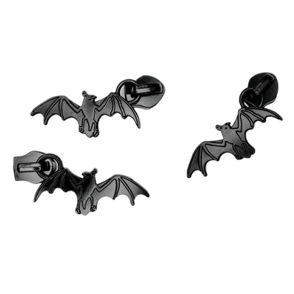 #5 Bat Zipper Pulls in Matte Black at Atelier Fiber Arts