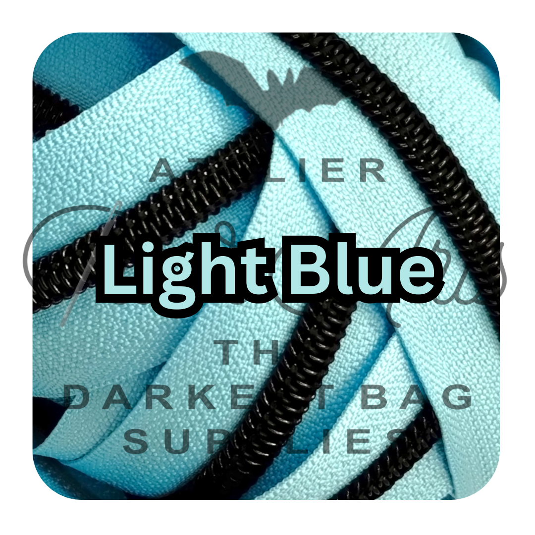 Light Blue with Black Teeth WHOLESALE at Atelier Fiber Arts