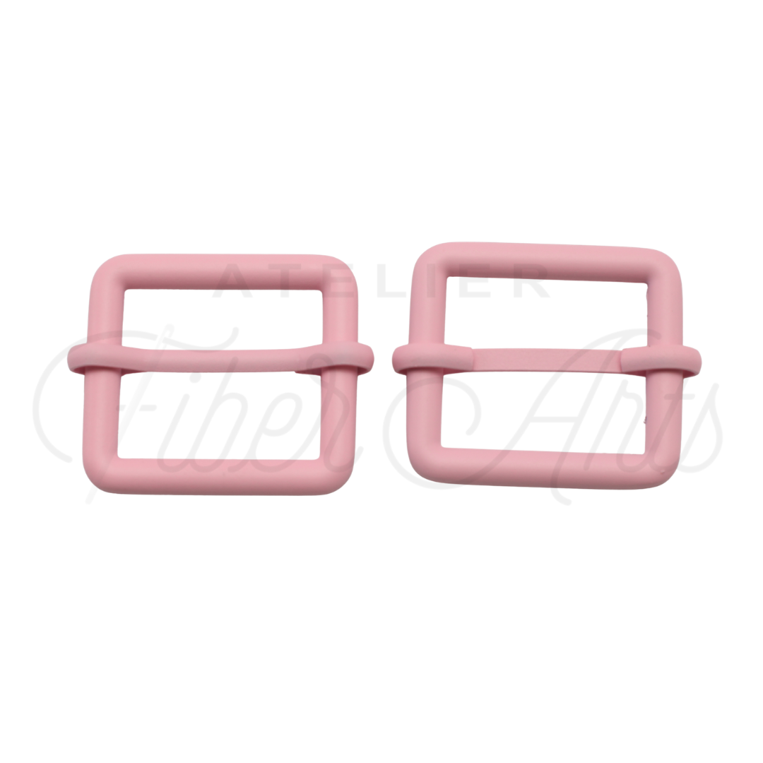 THICC(est) Adjustable Slider - 25mm (1inch) - LIGHT PINK - 2PCS at Atelier Fiber Arts