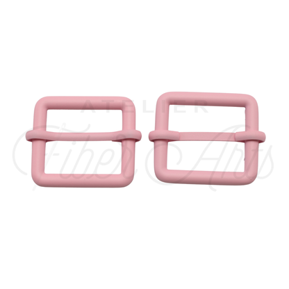 THICC(est) Adjustable Slider - 25mm (1inch) - LIGHT PINK - 2PCS at Atelier Fiber Arts