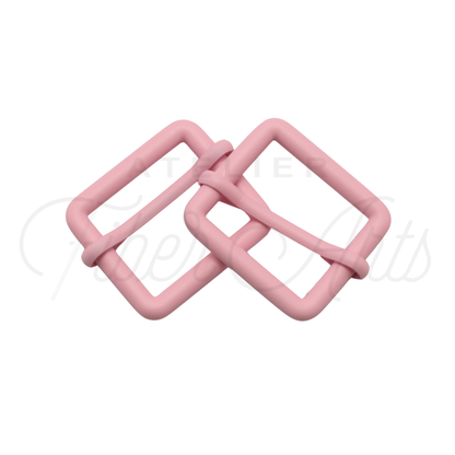 THICC(est) Adjustable Slider - 25mm (1inch) - LIGHT PINK - 2PCS at Atelier Fiber Arts