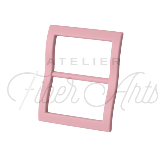 Wide-Mouth Slider - 25mm (1in) - LIGHT PINK - 1 piece at Atelier Fiber Arts