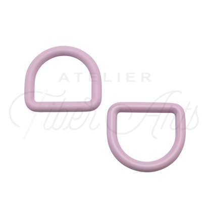 THICC(est) D-rings - 25mm (1inch) - LILAC - 2PCS at Atelier Fiber Arts