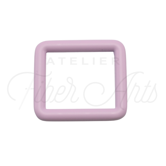 THICC(est) Rectangle Ring - 25mm (1inch) - LILAC - 4PCS at Atelier Fiber Arts