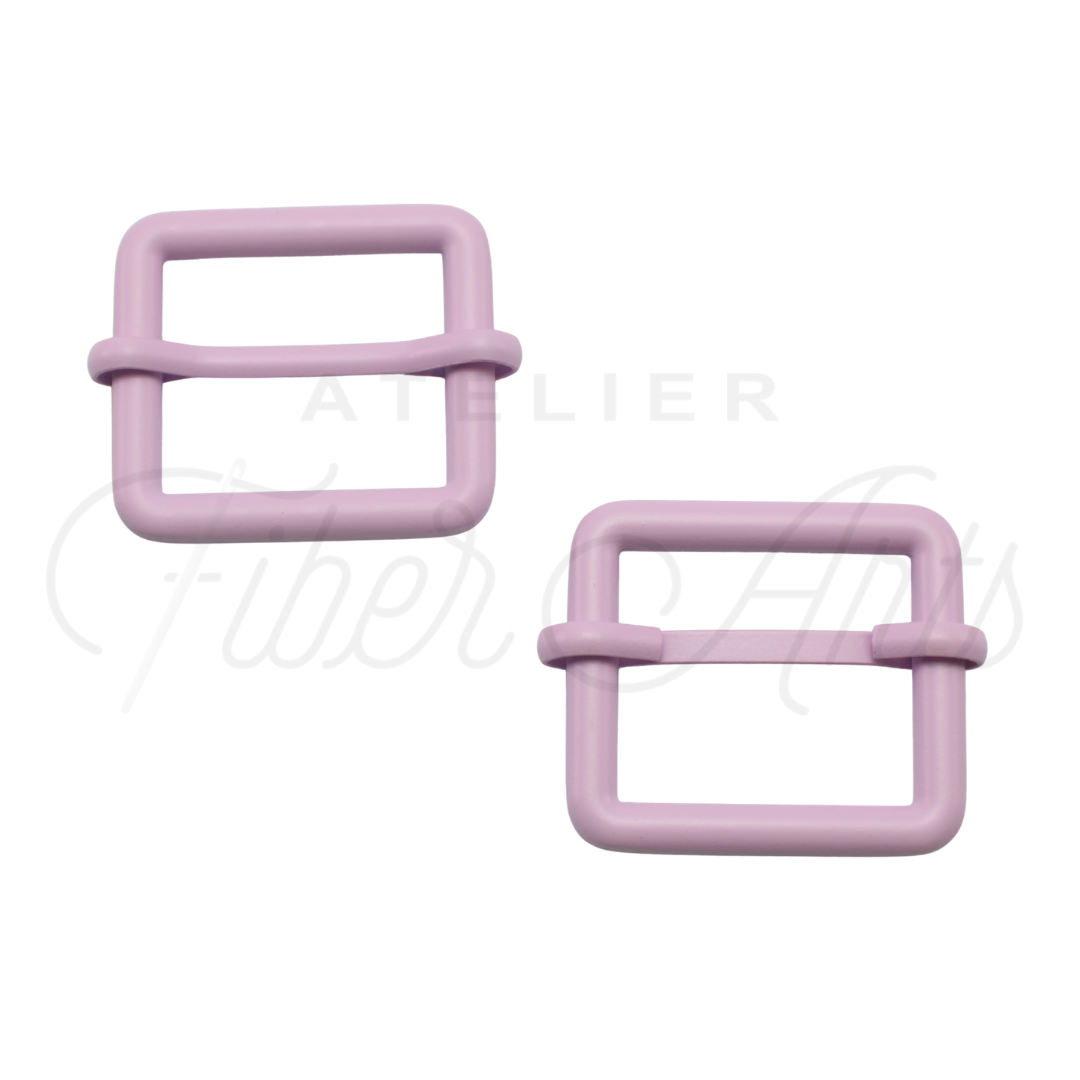 THICC(est) Adjustable Slider - 25mm (1inch) - LILAC - 2PCS at Atelier Fiber Arts