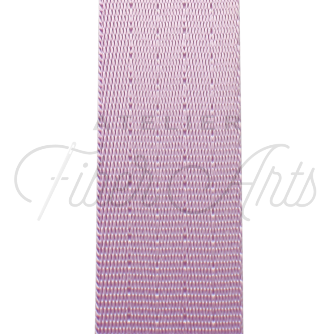 Webbing - LILAC - 25mm (1in) sold by the meter at Atelier Fiber Arts