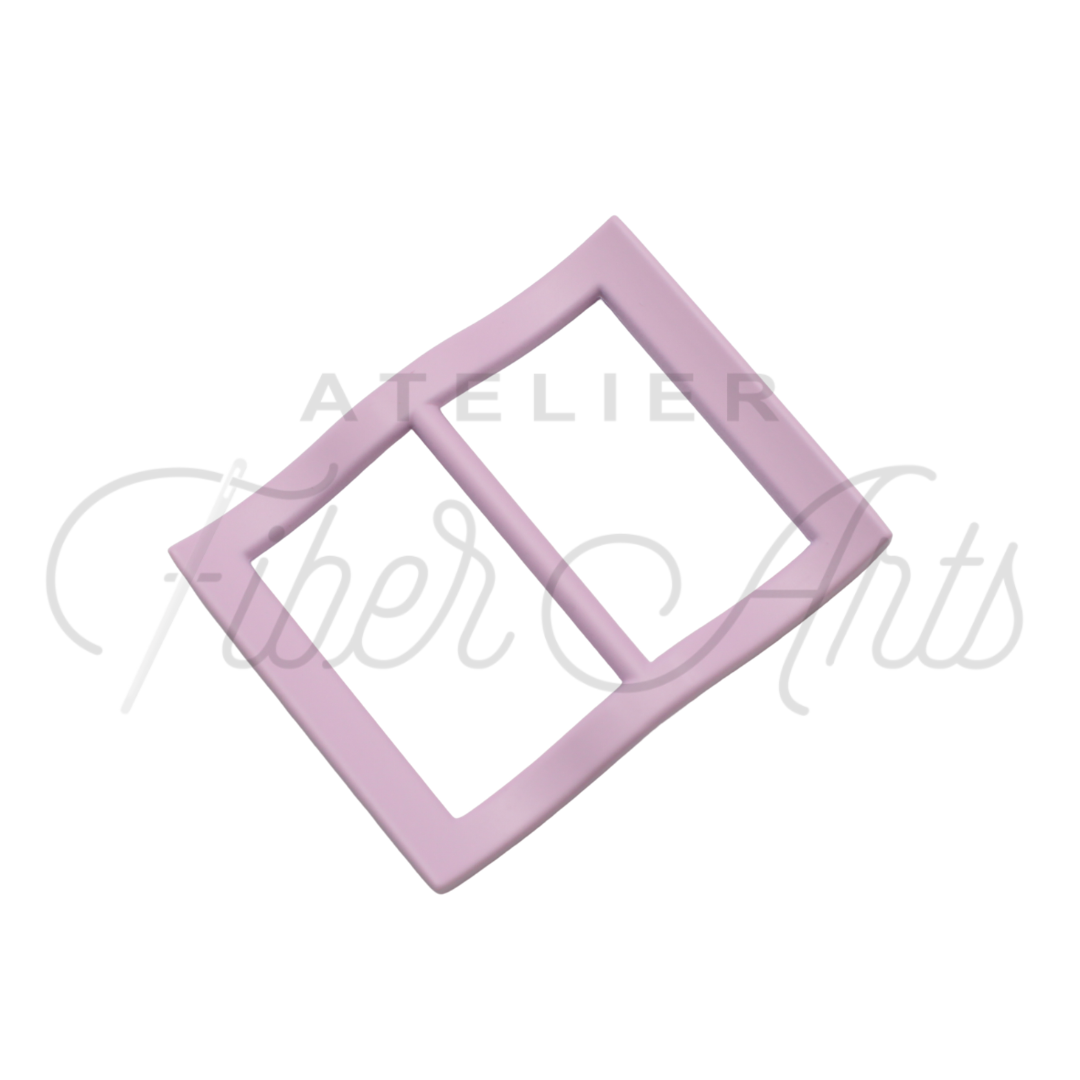 Wide-Mouth Slider - 25mm (1in) - LILAC - 1 piece at Atelier Fiber Arts