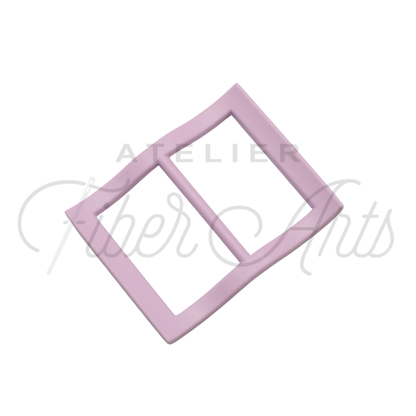 Wide-Mouth Slider - 25mm (1in) - LILAC - 1 piece at Atelier Fiber Arts