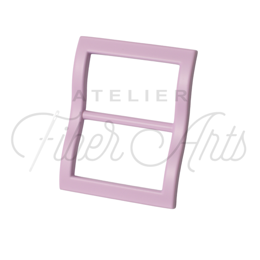 Wide-Mouth Slider - 25mm (1in) - LILAC - 1 piece at Atelier Fiber Arts