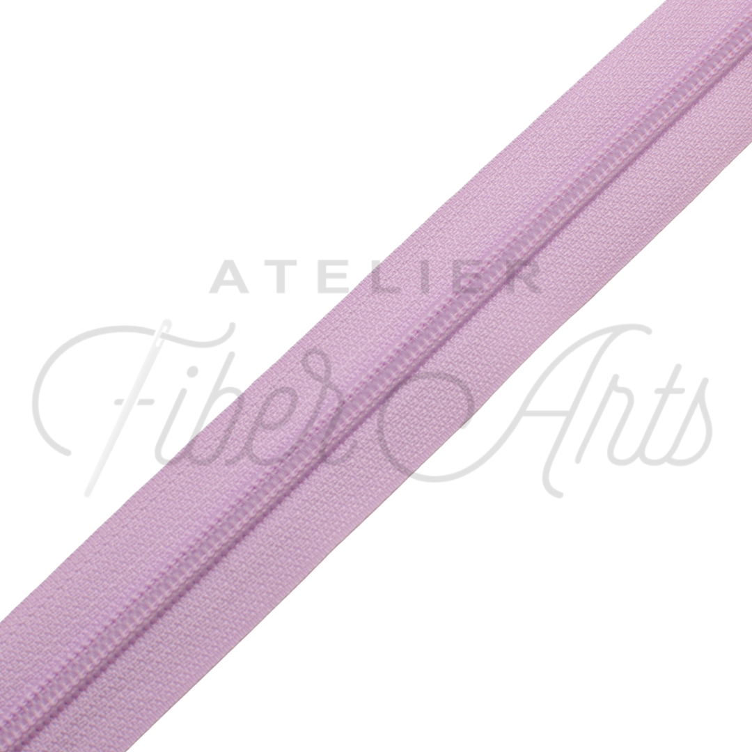 #5 Zipper - Solid Lilac at Atelier Fiber Arts