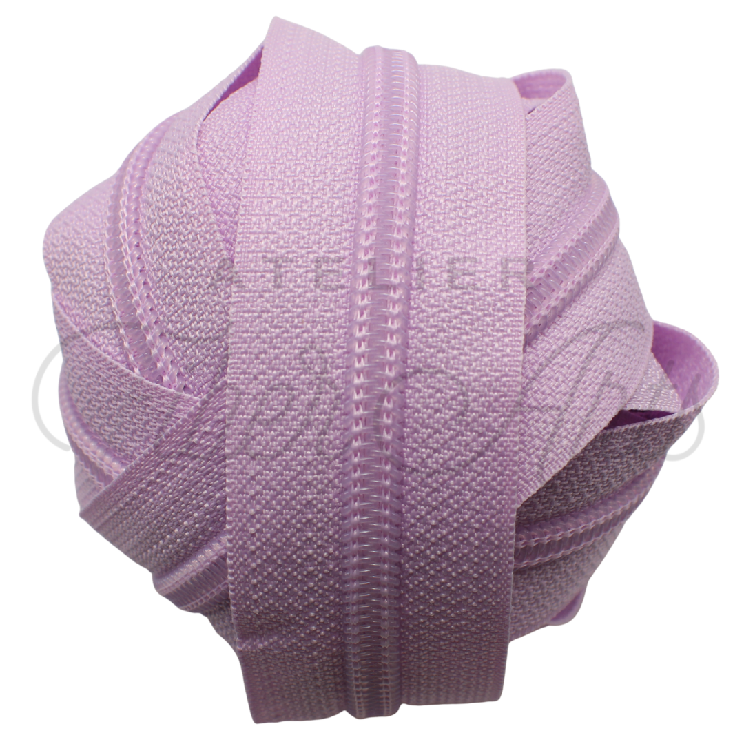 #5 Zipper - Solid Lilac at Atelier Fiber Arts