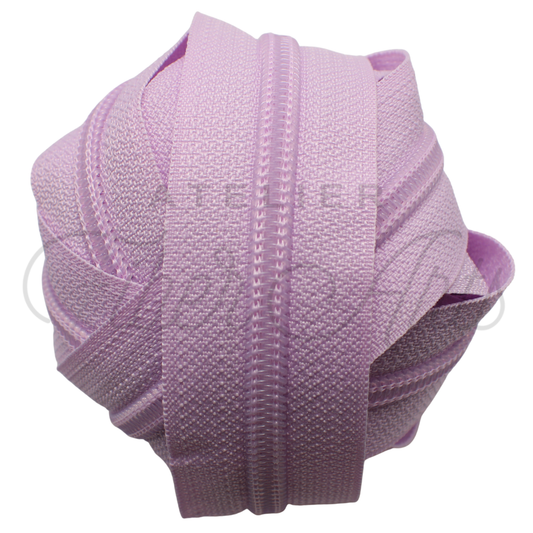 #5 Zipper - Solid Lilac at Atelier Fiber Arts