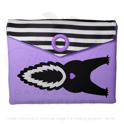 Lifesaver Handcrafted Magnetic Snap in Amethyst - 1 set at Atelier Fiber Arts