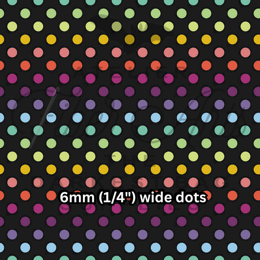PRE-SALE Waterproof Oxford - MultiColour Dots at Atelier Fiber Arts