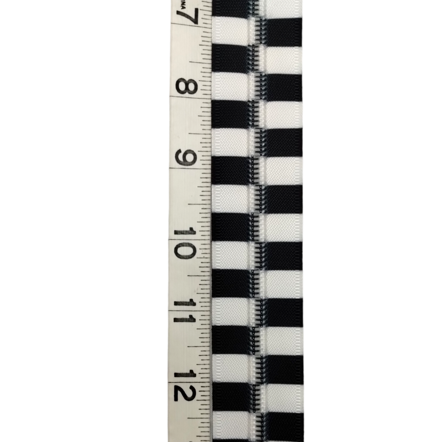 #5 Zipper - Alternating Wide Stripes - by the meter Atelier Fiber Arts