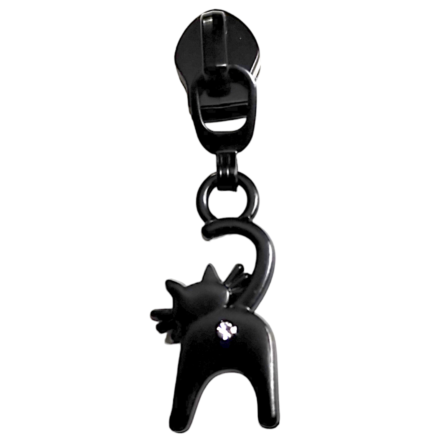 IN PRODUCTION #5 Twinkle Toot Zipper Pulls in Matte Black at Atelier Fiber Arts