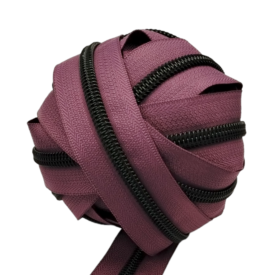 #5 Zipper - Purple - by the meter Atelier Fiber Arts