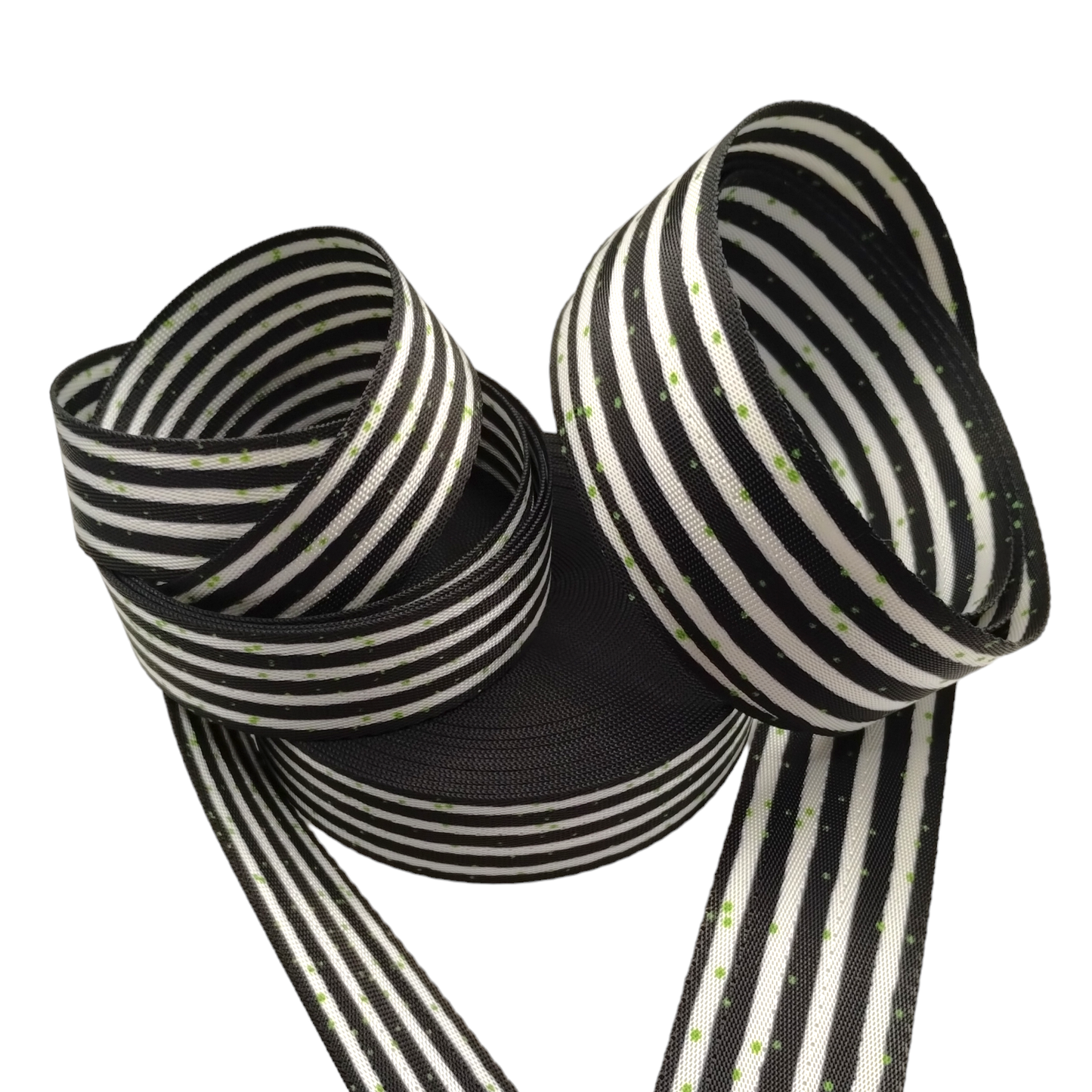 Wonky BJ Stripes Webbing - 2 sizes - sold by the meter Atelier Fiber Arts