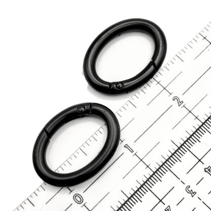 Oval Gate Ring 25mm (1in), 2 pcs Atelier Fiber Arts